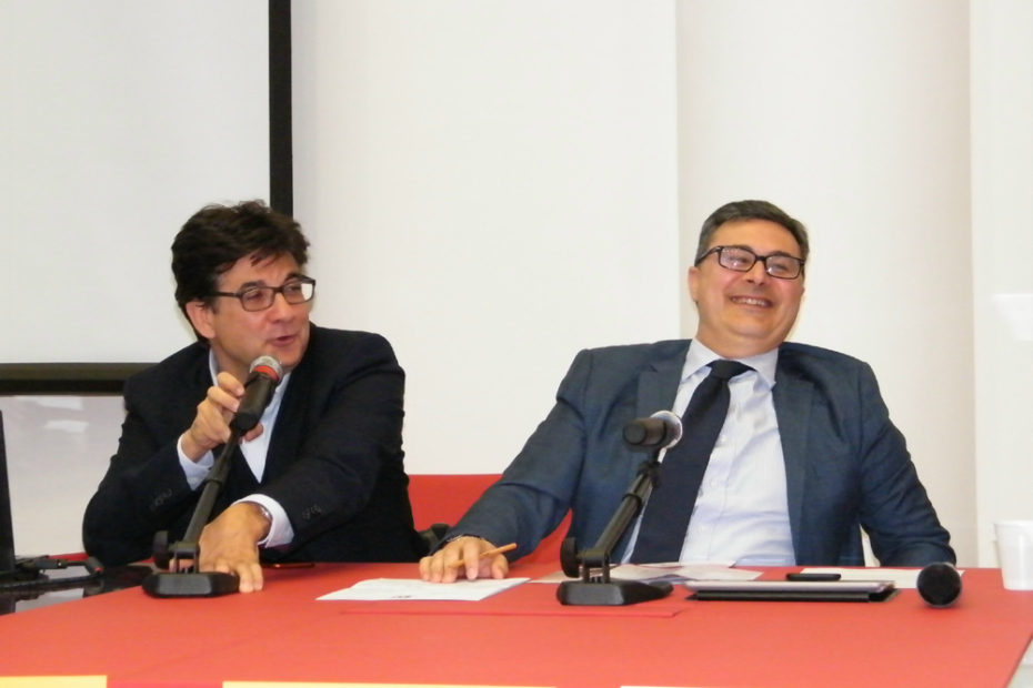 Luca Pancalli e Vincenzo Falabella
