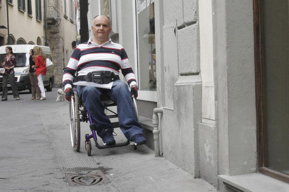 Umberto Materassi, referente per Prato dell’Associazione Toscana Paraplegici