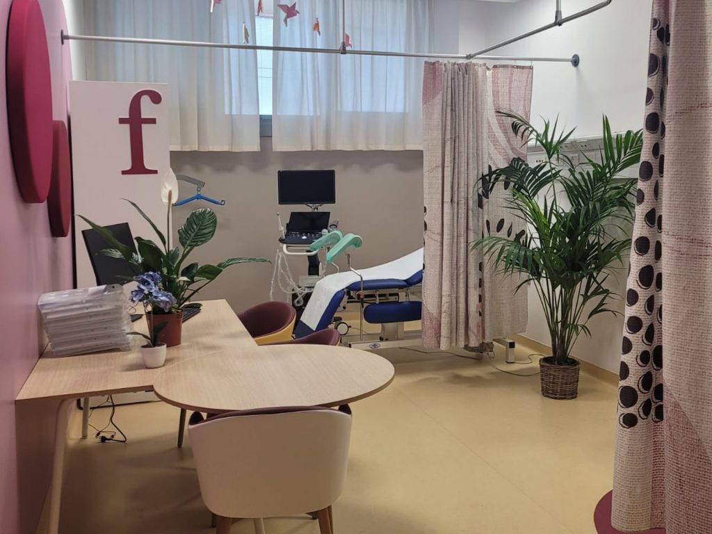 Un’immagine del Polo Fiorenza per la salute ostetrico-ginecologica delle donne con disabilità dell’Azienda Ospedaliero Universitaria Careggi di Firenze (fonte: AOU Careggi).